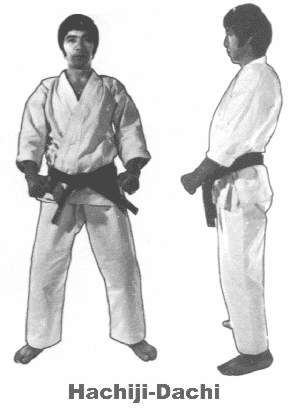 hachiji-dachi